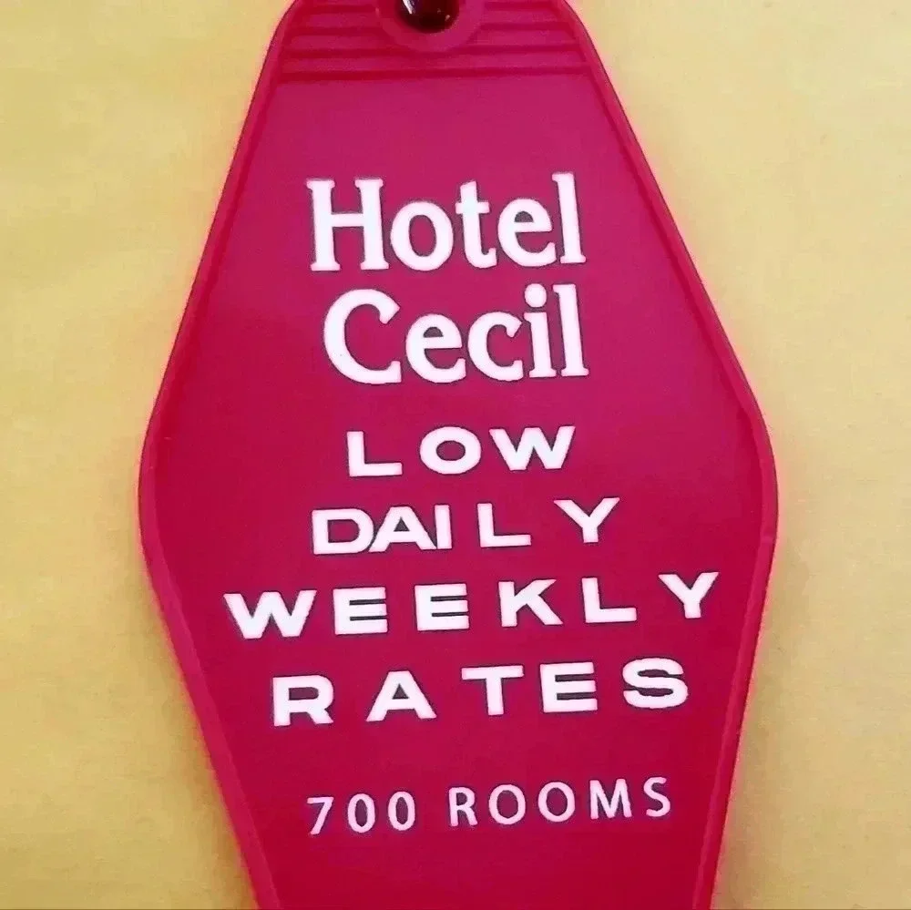 Scary hotel horror hot Keychain